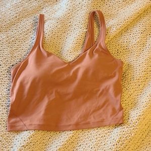 Lululemon Align Tank in Rustic Coral